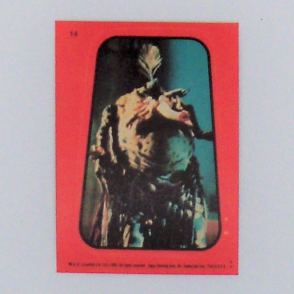 8 Topps 1983 Star Wars Return of The Jedi Stickers - Picture 11 of 12